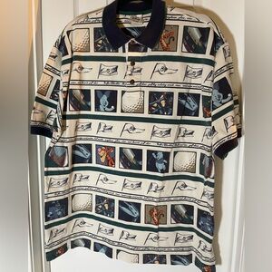 Winnie the Pooh vintage Disney store golf polo